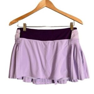 Lululemon Purple Women's pleated tennis Skirt